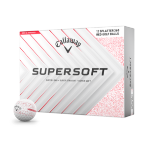 Callaway Supersoft Splatter Golfbälle